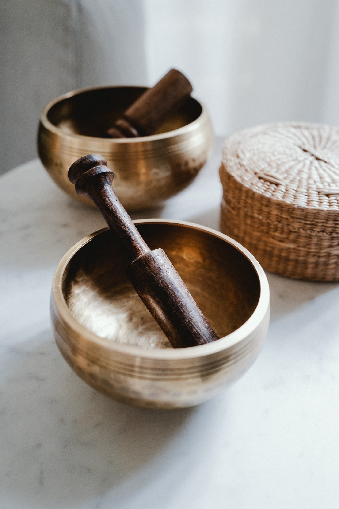 Tibetan singing bowl